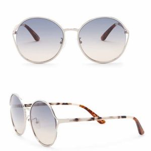 TOMS 58mm Blythe Round Sunglasses